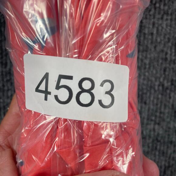 C/Y/A Swim Shorts Men's Medium Orange Shark Geometric Allover Lined Drawstring - Picture 12 of 12